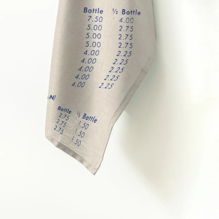 Lniany ręcznik kuchenny - It's winko time