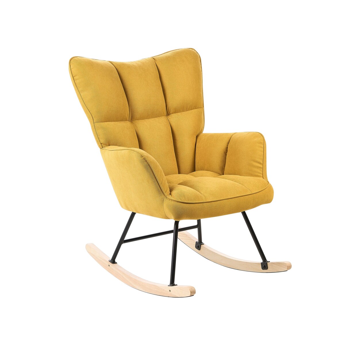 Fotel bujany żółty OULU