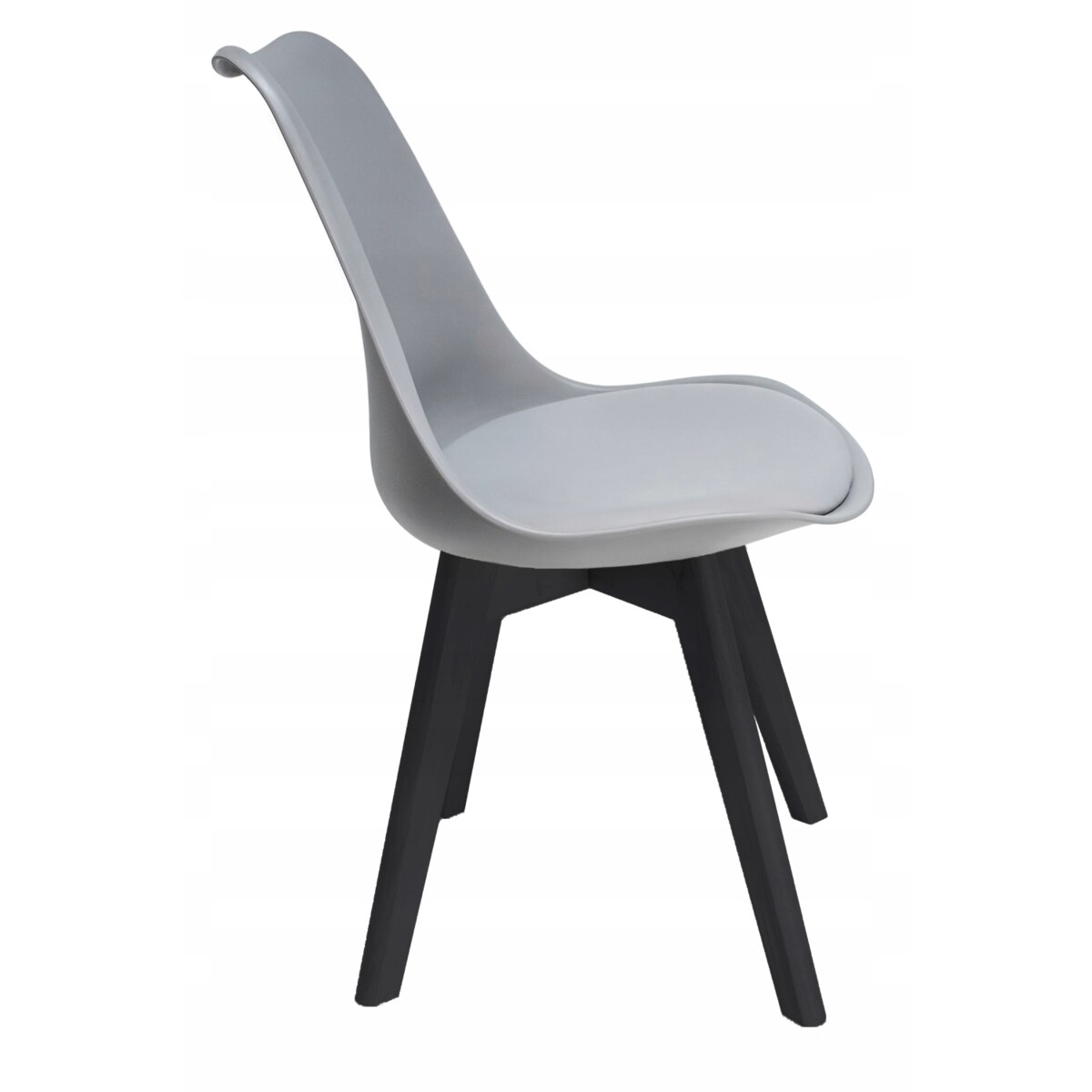 Krzesło kuchenne wygodne OSLO szare