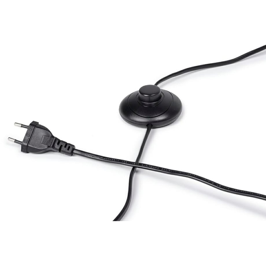 Lampa podłogowa RAVEN FLOOR UP 3 czarna - aluminium, stal węglowa