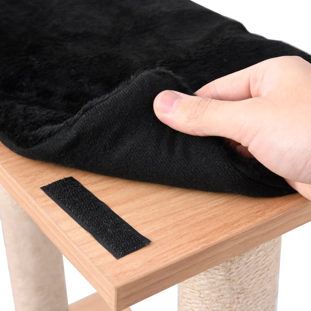 vidaXL Drapak dla kota, z sizalową matą, 129 cm