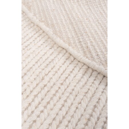 Dywan FIR Wool koło - Kształt: Okrągły, Okrągły: ø160 cm, Kolor: Ivory