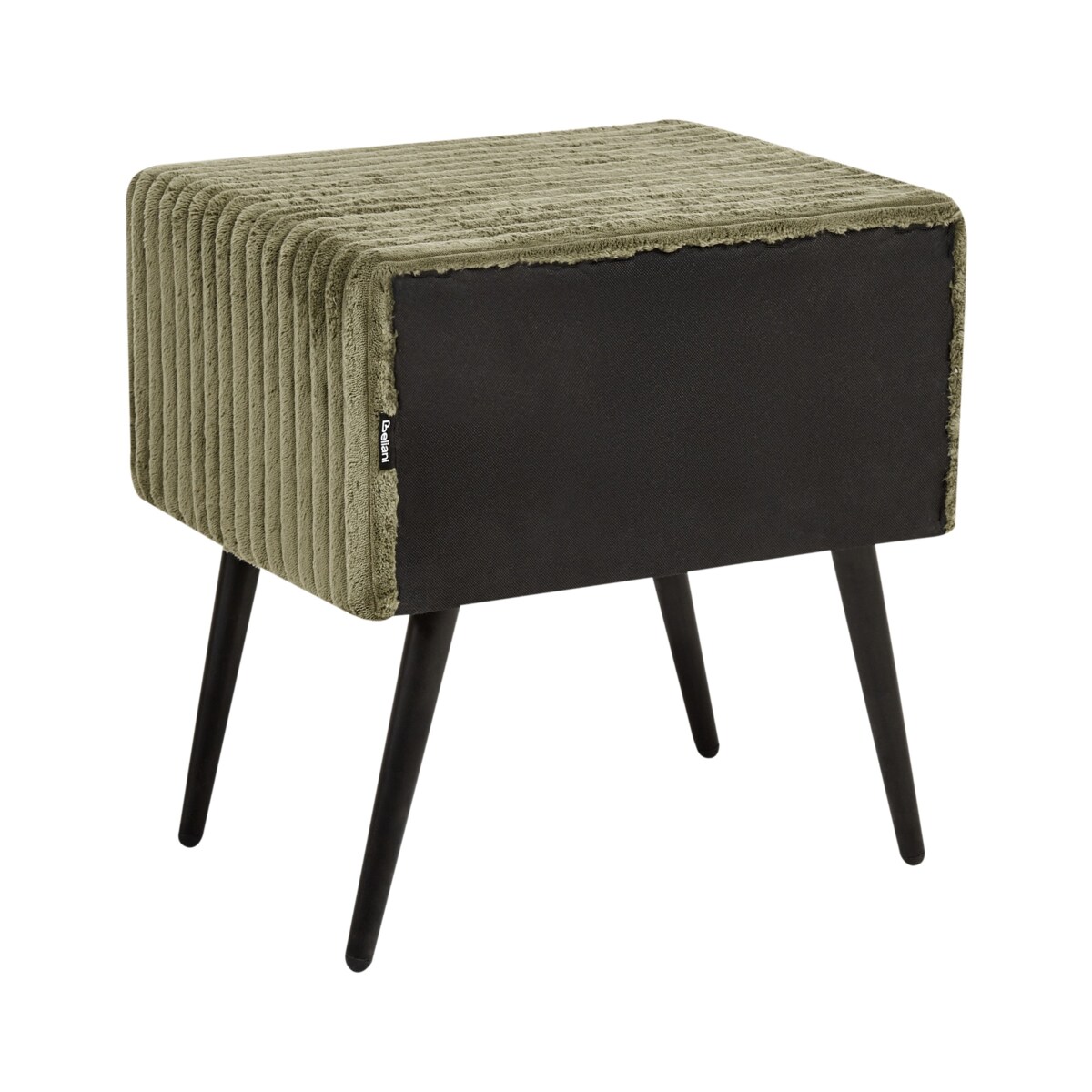 Szafka nocna FLAYAT Sztruks Zielony