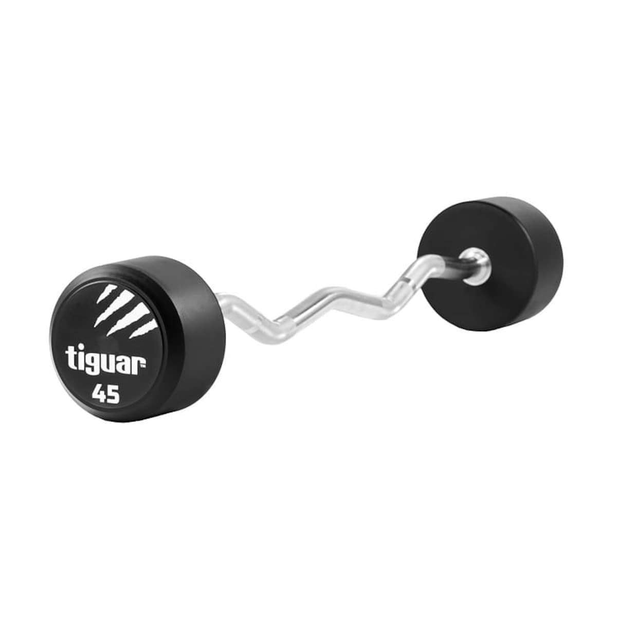 tiguar barbell łamany PU 45 kg