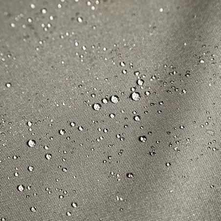 Zasłona Ogrodowa Tarasowa Wodoodporna 155 x 200 Ciemnobeżowa na Szelkach