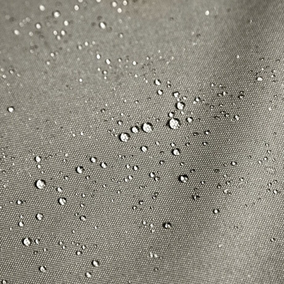 Zasłona Ogrodowa Tarasowa Wodoodporna 155 x 200 Ciemnobeżowa na Szelkach