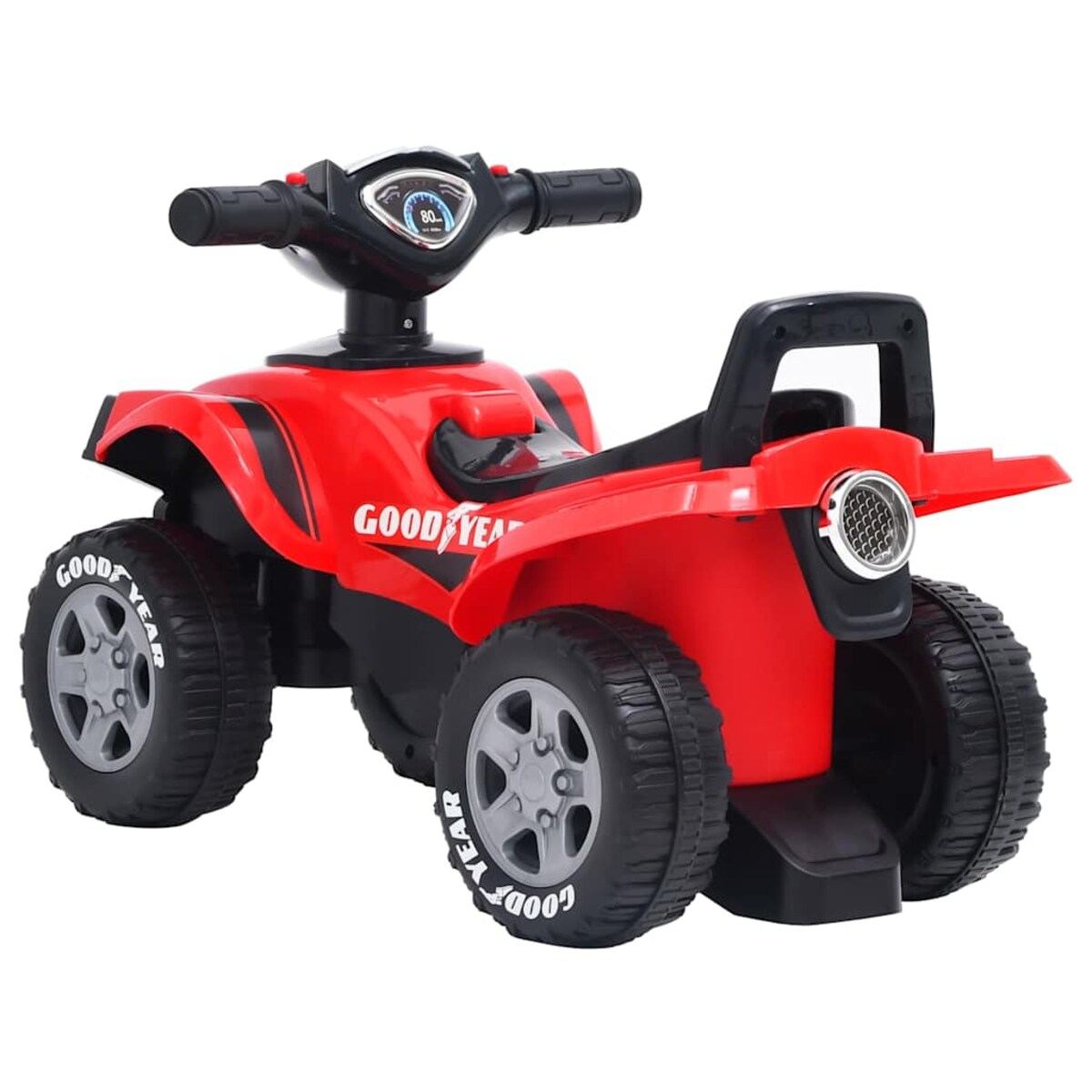 vidaXL Jeździk quad Good Year, czerwony