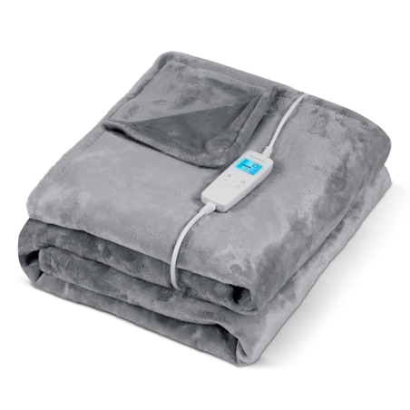 Duży koc elektryczny miękki 180x160cm 160w + timer Berdsen