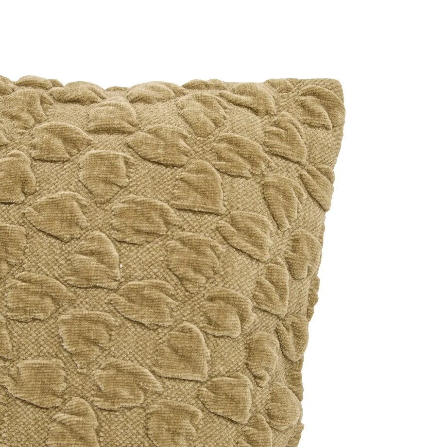 Poduszka dekoracyjna, khaki, Nova, 40x40 cm