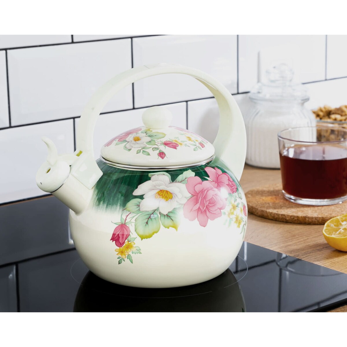 Czajnik emaliowany 2.2L ZILNER rose