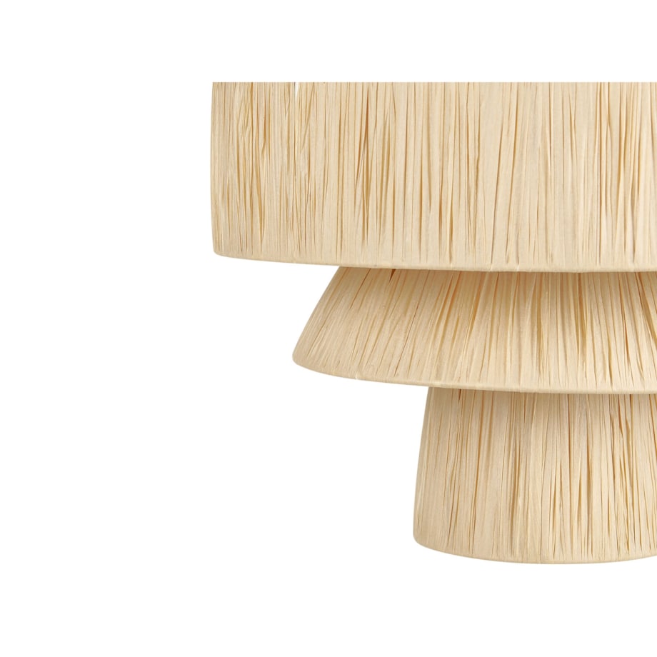 Lampa wisząca papierowa naturalna CHAMBO