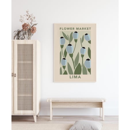 Poster Story, Plakat, Obraz - Flower Market Lima, wymiary 50 x 70 cm