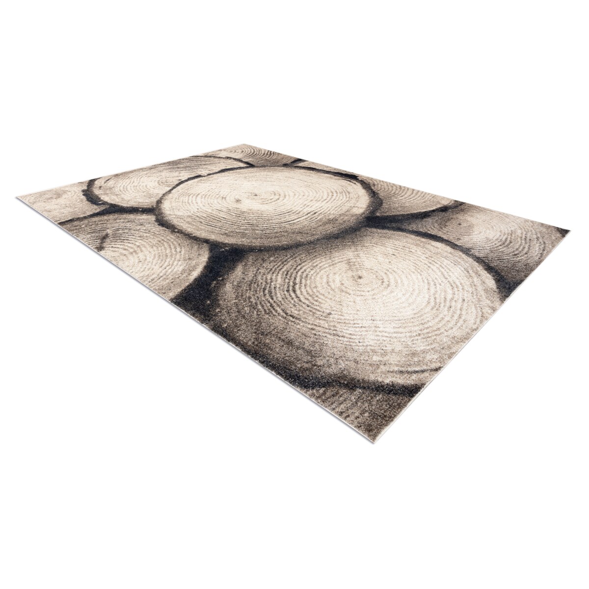 Dywan FUSION 9612 krem / beż - Pień, 140x190 cm