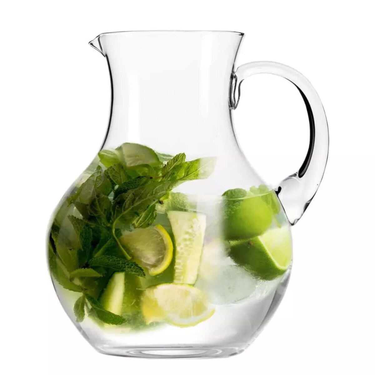 Duży szklany z rączka do wody wina lemoniady dzbanek Harmony KROSNO 1,8 L