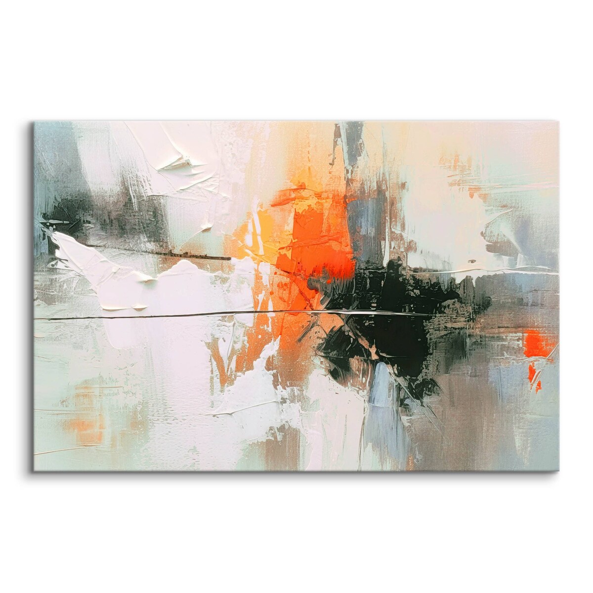 Obraz Ścienny Do Sypialni Salonu Abstrakcja Imitacja Farby 120x80cm