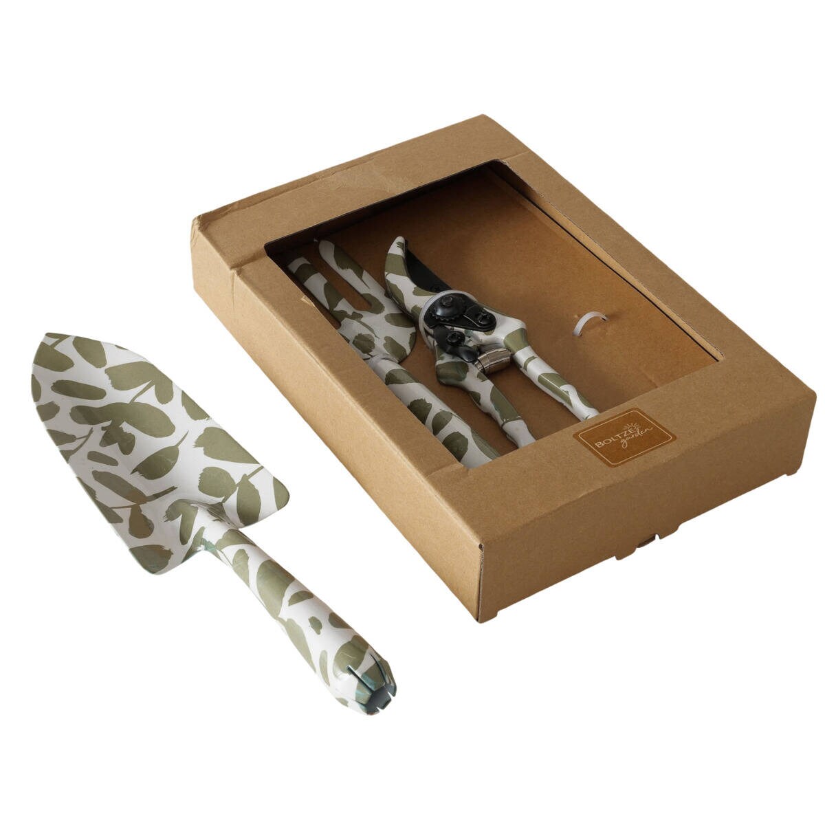 Narzędzia ogrodowe na prezent LILLY, miniłopatka, miniwidły, minisekator, 3 elementy