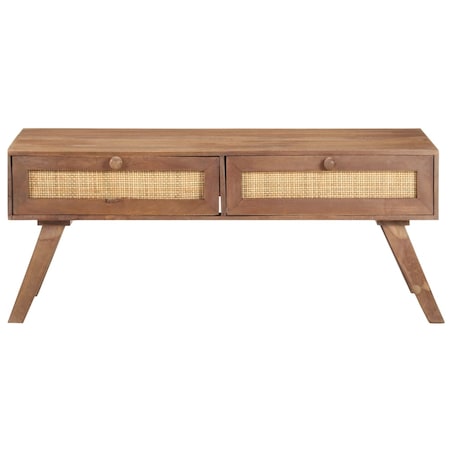 vidaXL Stolik kawowy, 100 x 60 x 40 cm, lite drewno mango