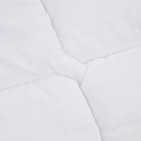 vidaXL Ochraniacz na materac, biały, 140x190 cm