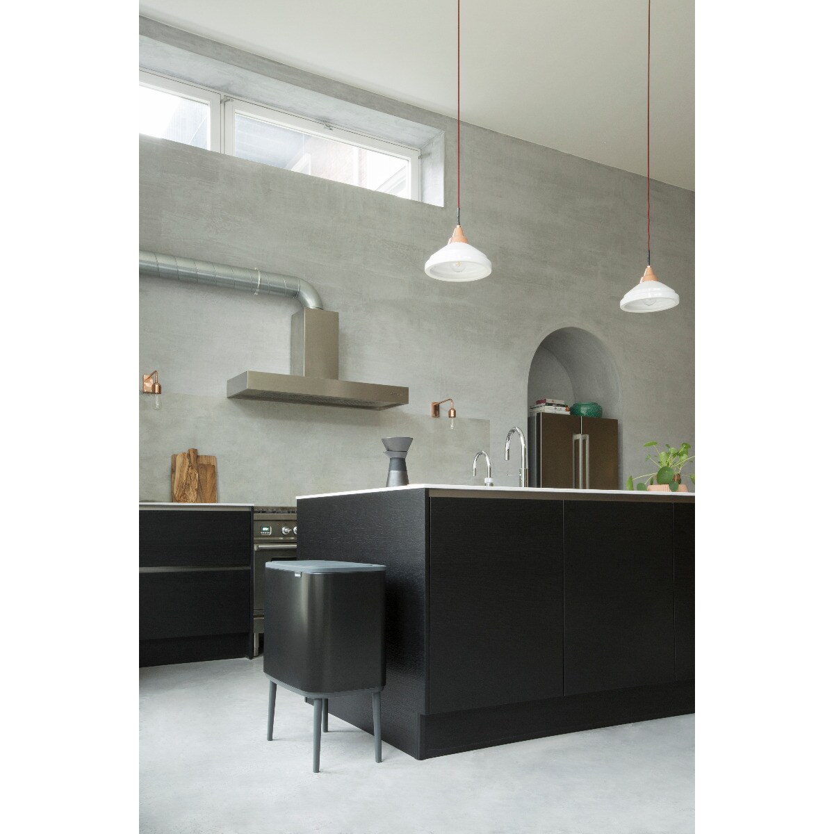 Kosz na śmieci Touch Bin BO 3x11l czarny 316067
