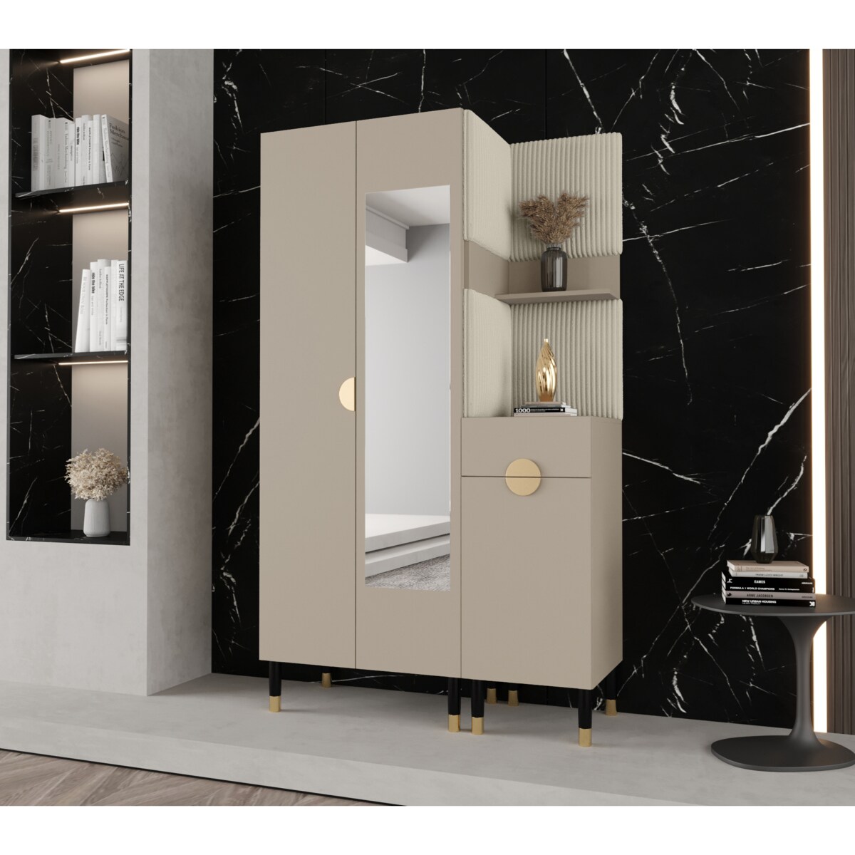 Garderoba do przedpokoju Abiks PALERMO 16 kaszmir+poso100