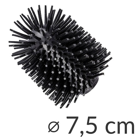 Szczotka WC z ceramicznym pojemnikiem NERNO, Ø 10,5 cm