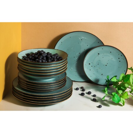 Konsimo ALUMINA Serwis obiadowy 6os. (18el.)