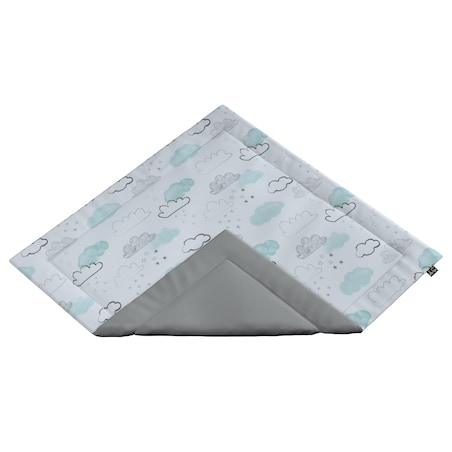 Mata do tipi, ecru-niebieski, 110x110, Magic Collection