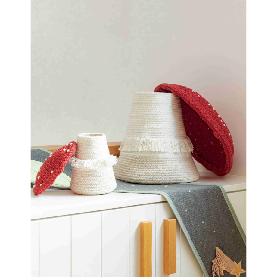 Duży Kosz Grzyb Muchomor Lorena Canals