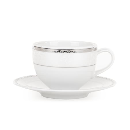 Zestaw kawowy 6os. (9el.) AMELIA PLATYNA