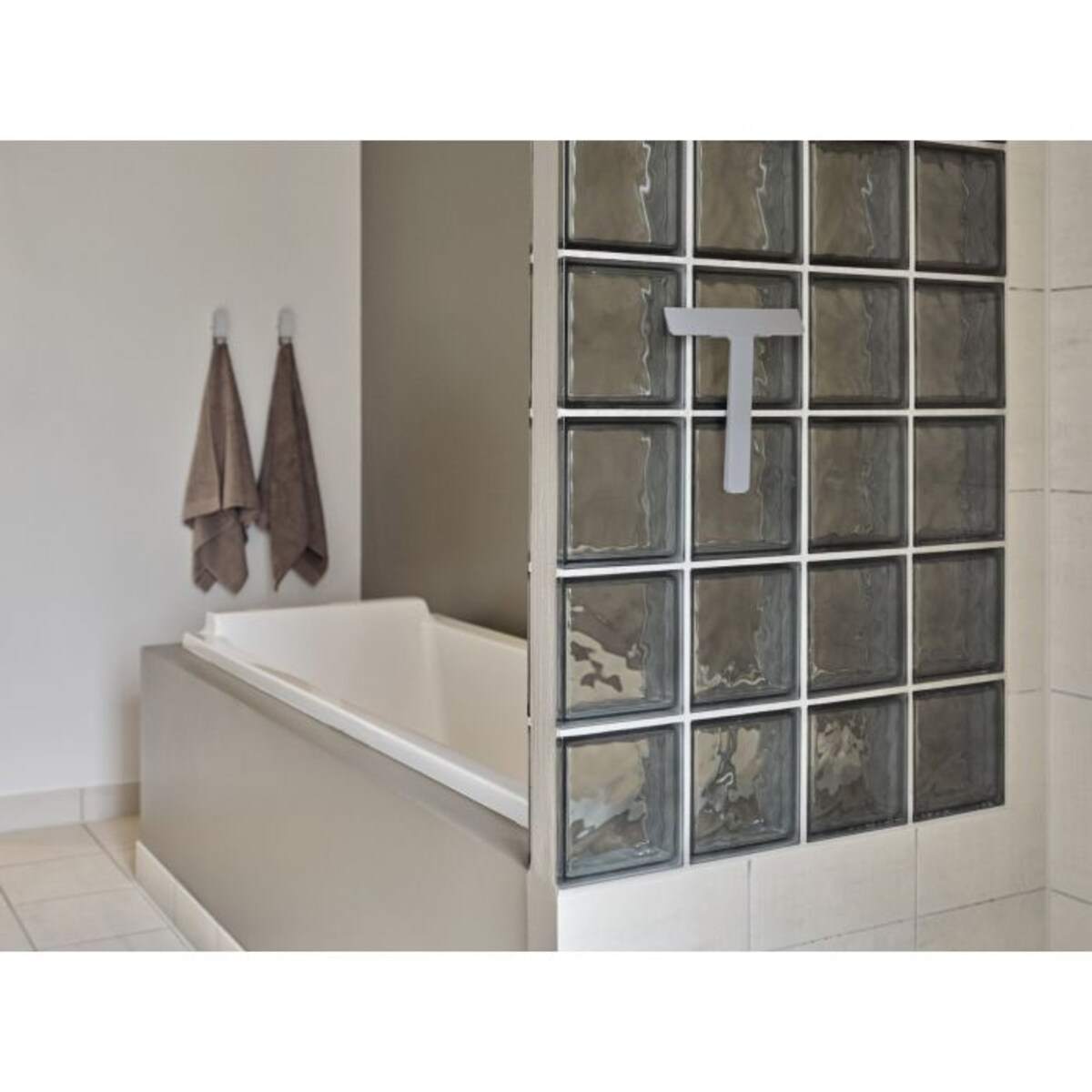 Ściągaczka łazienkowa z uchwytem Ume Soft Grey 35010