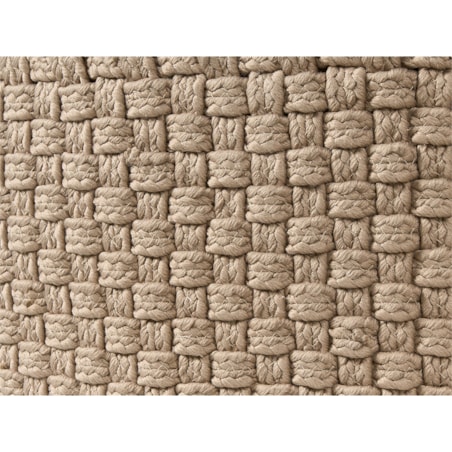 Puf ogrodowy 70 cm beżowy MITHI