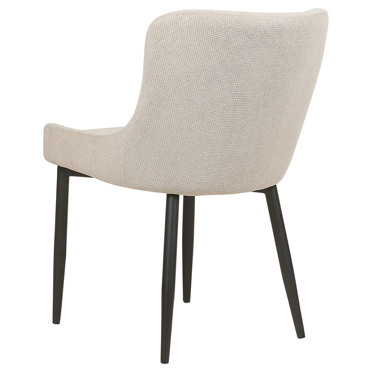 Zestaw 2 krzeseł do jadalni EVERLY Jasnobeżowy