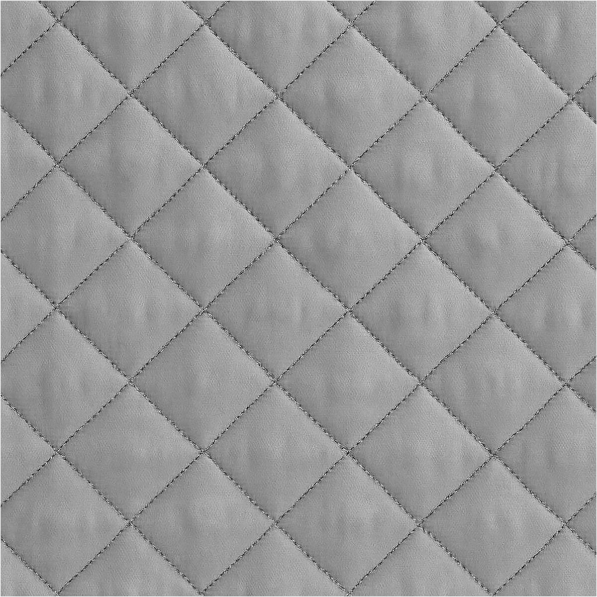 Narzuta Na Łóżko Kanapę Na Plażę Pikowana 200X220 Cm Szaro-Biała