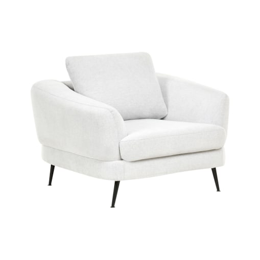 Fotel KJAER Złamana biel