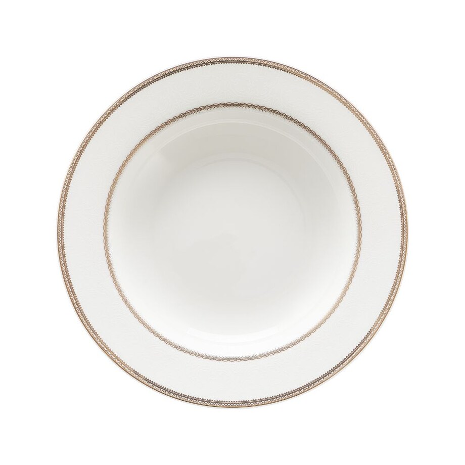 VILLA ITALIA Serwis obiadowy porcelanowy na 12 osób z wazą ARIANA