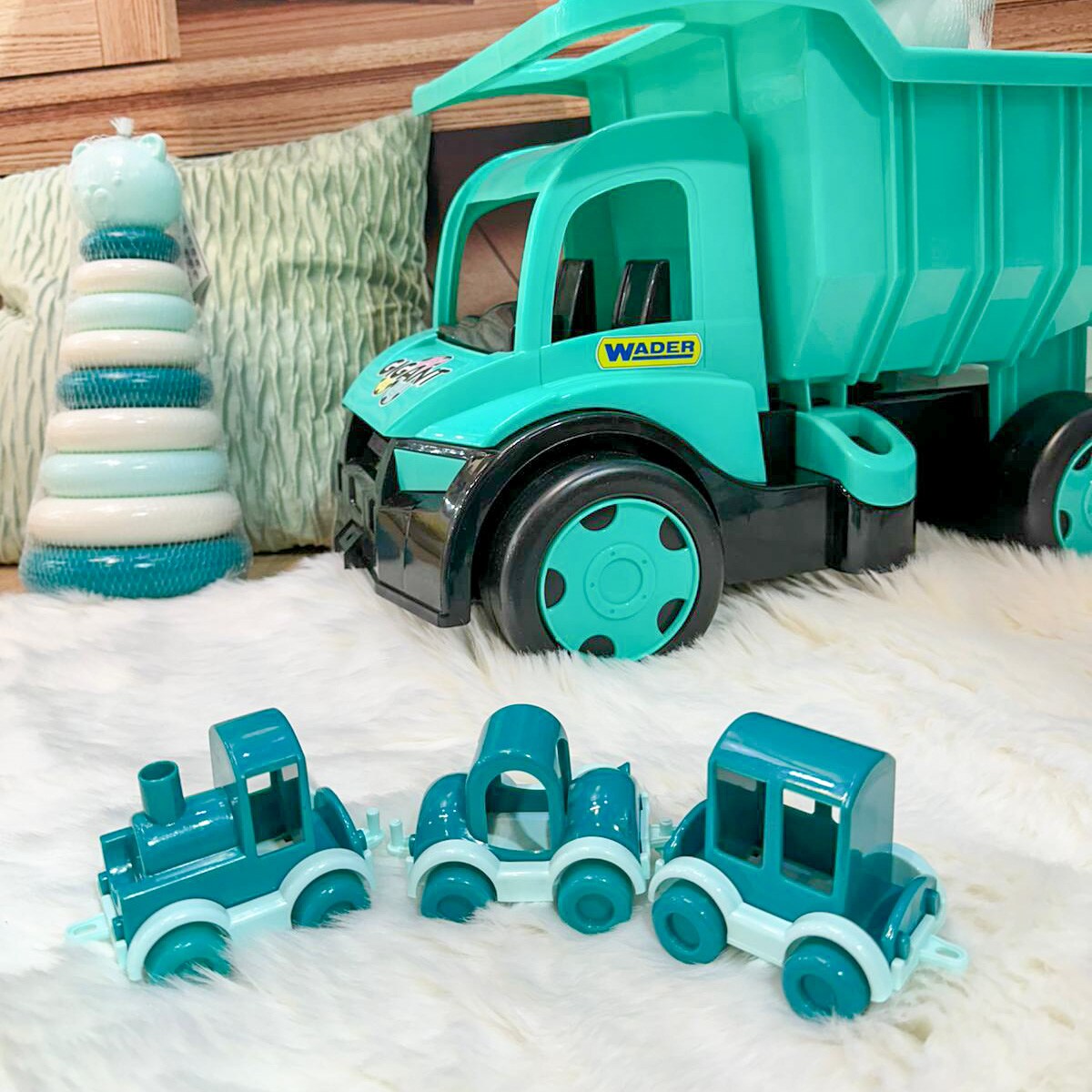 Szmaragdowa Komnata Misiowa piramidka 11 el.