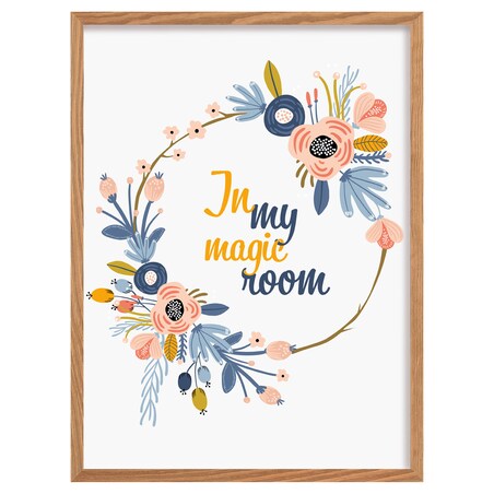 Obrazek Magic Flowers 30x40cm, 30x40cm