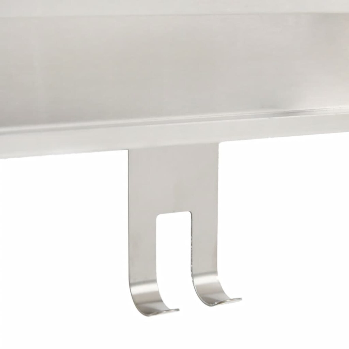 vidaXL Wiszący organizer prysznicowy, szczotkowana stal nierdzewna 304