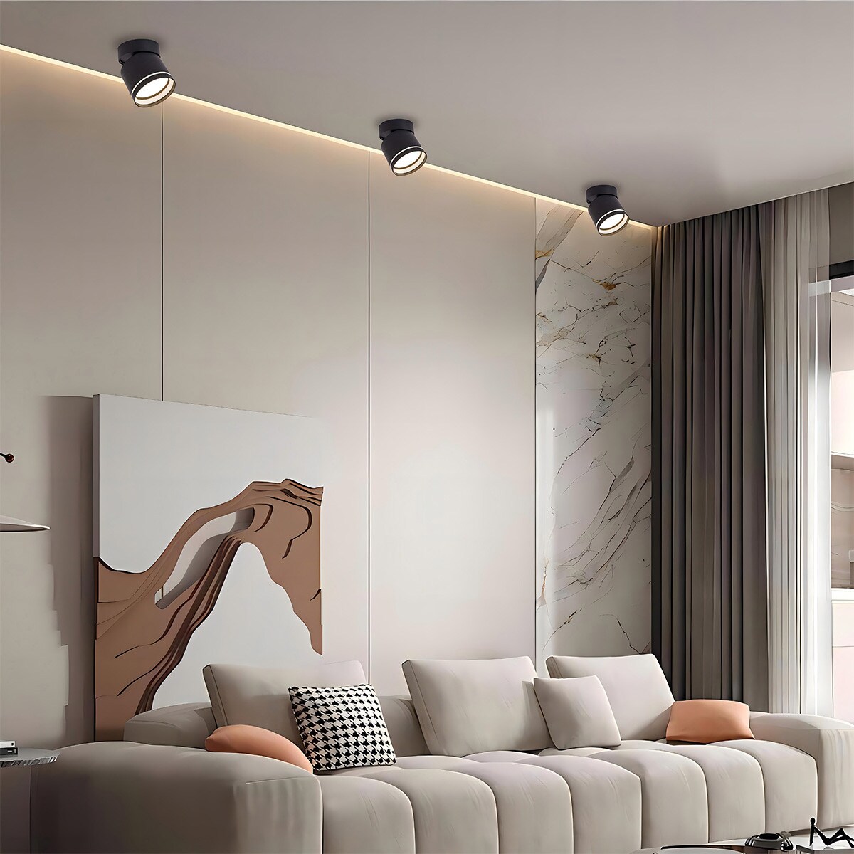 Lampa sufitowa Light Prestige Kendal czarny 1 x GX53 1 szt.