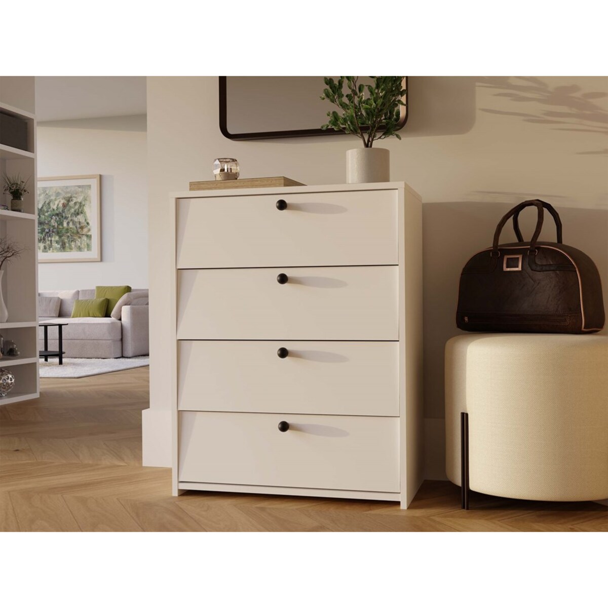 Szafka na obuwie LOKA BIAŁA