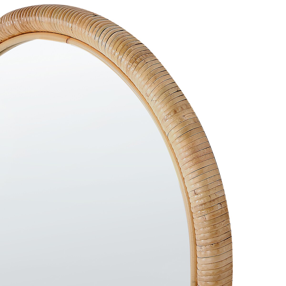 Lustro stojące MONTOT 150 cm Rattan Naturalny