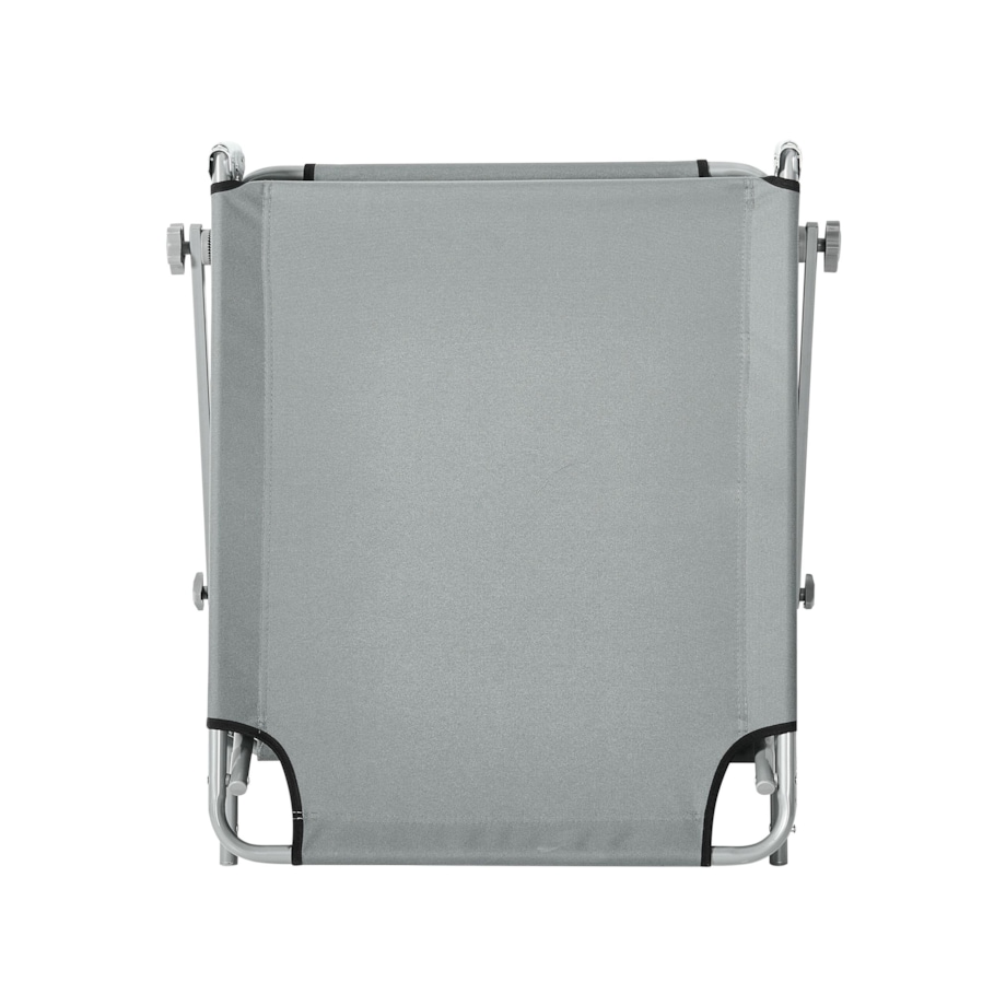 Leżak ogrodowy FOLIGNO Metal Szary