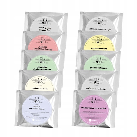 Niesamowity Upominek dla taty Dzień Ojca - 10 herbat smakowych mix idealny