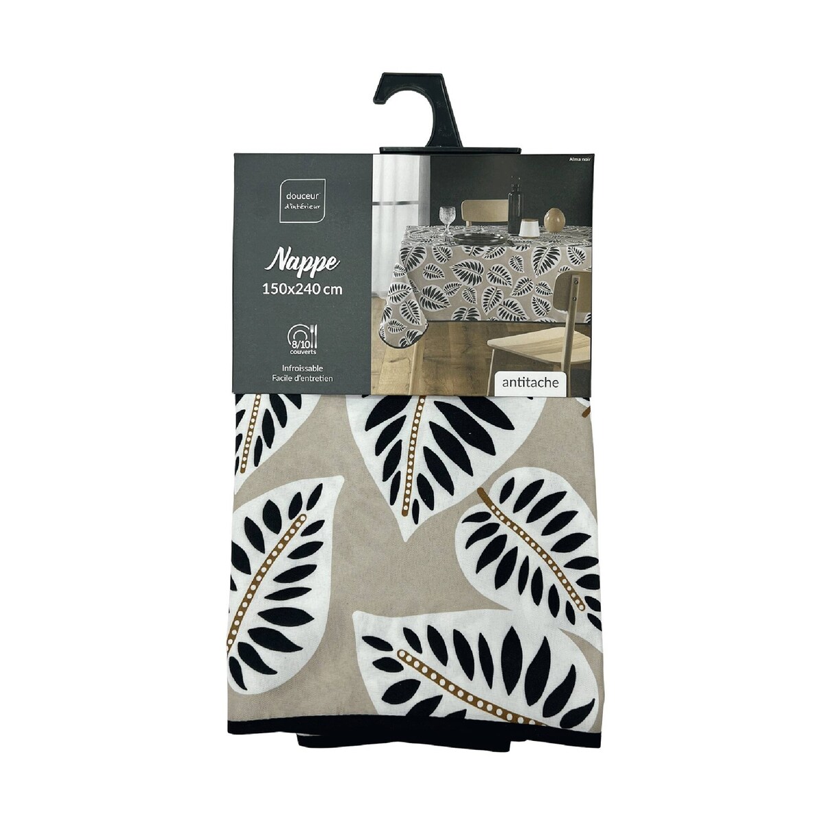 Obrus poliestrowy z nadrukiem ALMA, 150 x 240 cm
