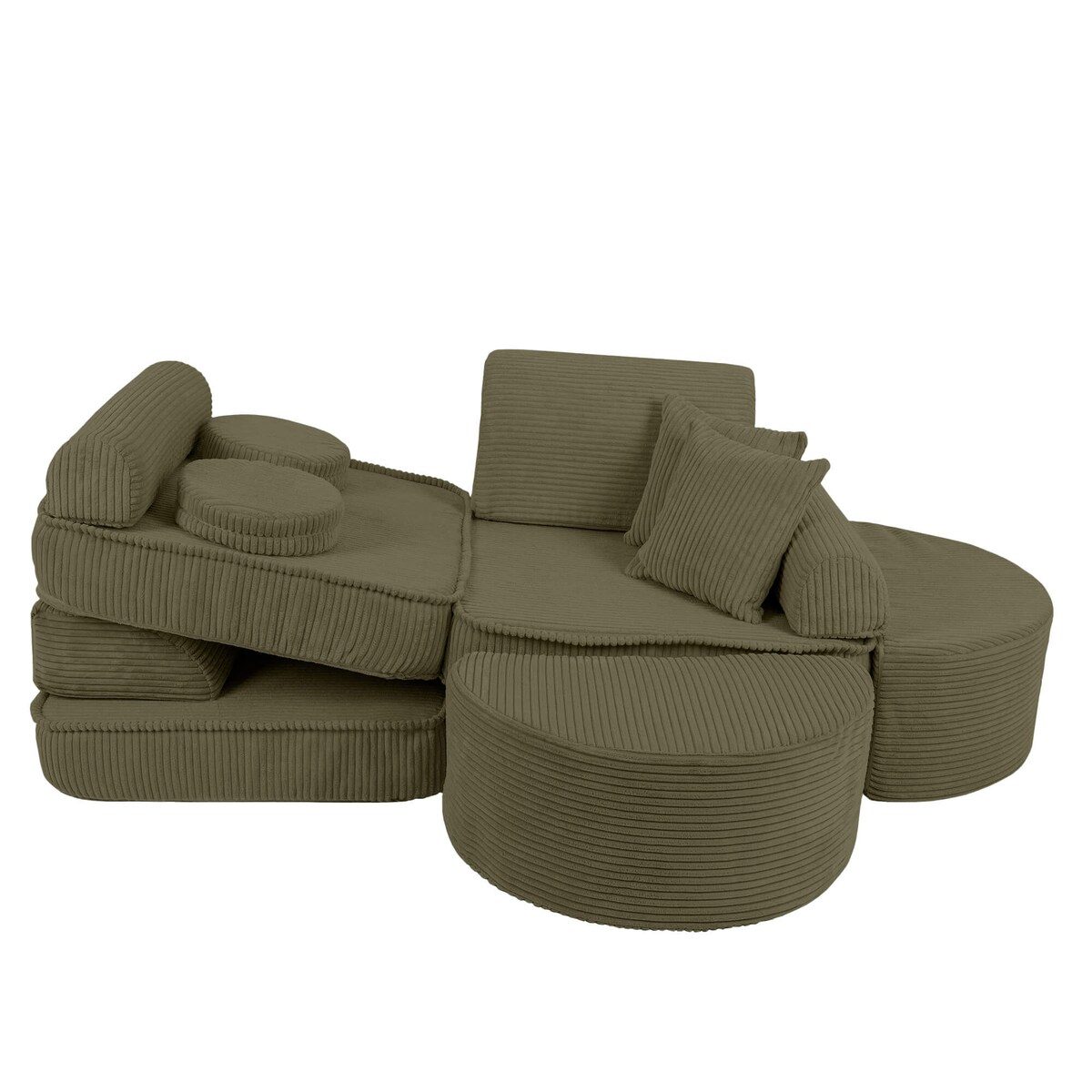 Pocket Sofa Max, Aesthetic - Khaki