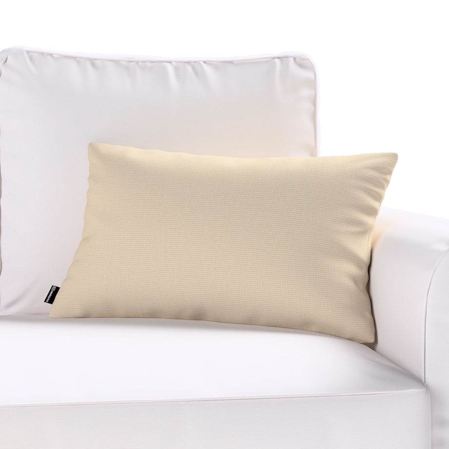 Poszewka Kinga na poduszkę prostokątną 60x40 beżowo-kremowy