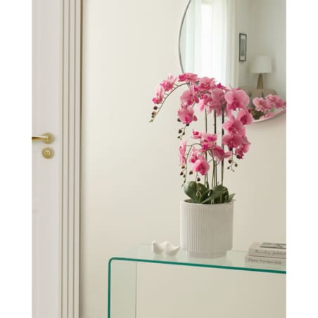 Sztuczna roślina ORCHID 65 cm Różowy