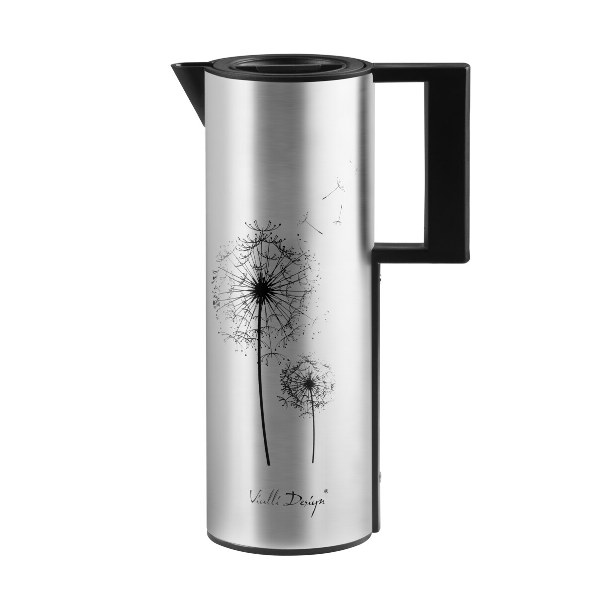 Termos z wkładem szklanym 1L CORTO stalowy 231628