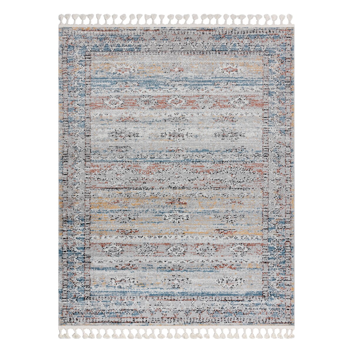 Dywan nowoczesny BELLE BN25A beż / niebieski 160x220 cm