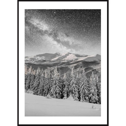 Poster Story, Plakat, Obraz - Zimowy Krajobraz, wymiary 50 x 70 cm